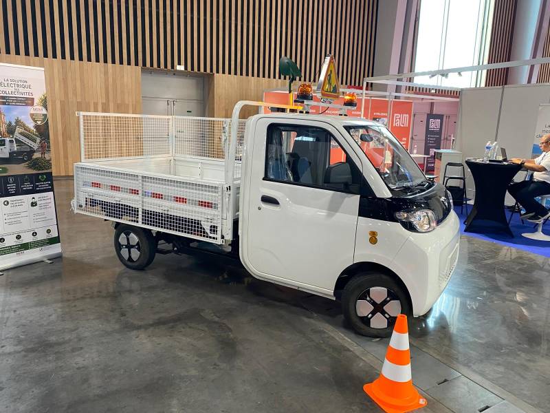 City Truck ASPP : le véhicule utilitaire électrique conçu pour les services techniques municipaux