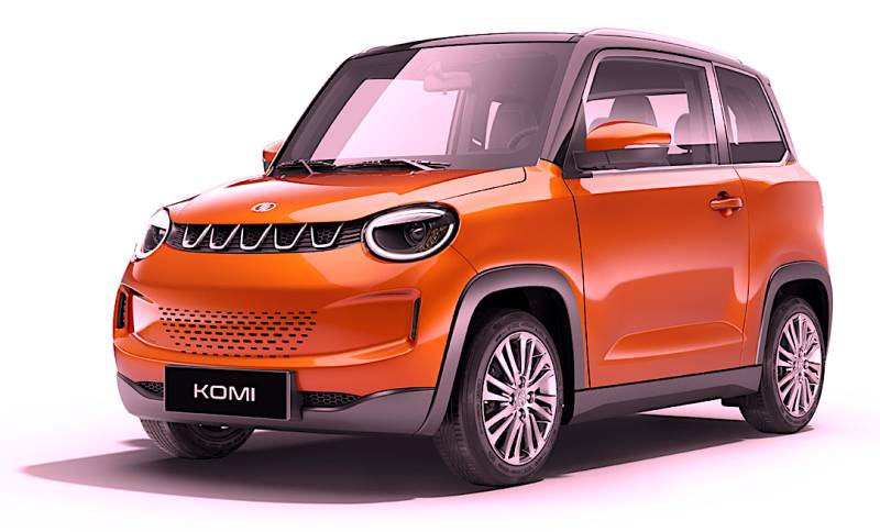 ASPP e-Tech JIAYUAN KOMI 4 places suréquipée autonomie 320 km