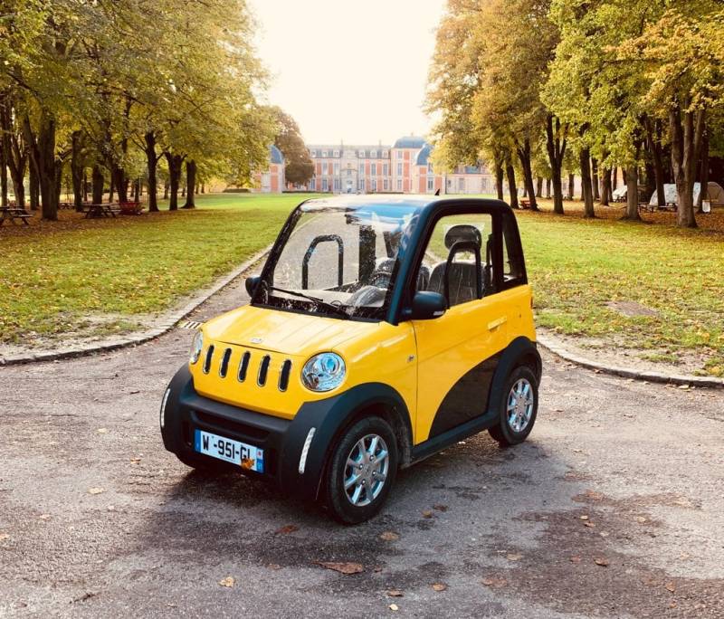 meilleure voiture électrique sans permis sécuritée et autonomie disponible pour la Savoie