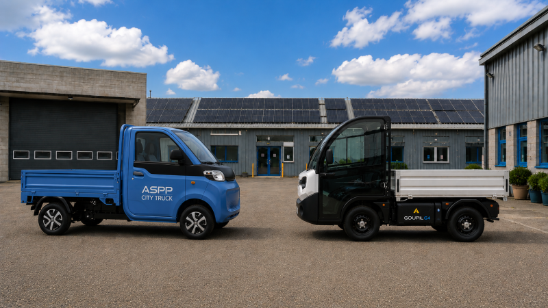 Face aux solutions utilitaires traditionnelles, le CITY TRUCK ASPP propose une acquisition simplifiée pour les collectivités