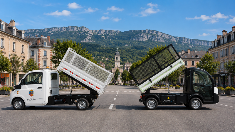 Le CITY TRUCK ASPP présenté au Salon des Maires : un utilitaire électrique robuste pensé pour les usages terrain