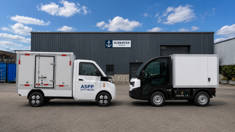 Au Salon AMIF de Paris, le CITY TRUCK ASPP séduit par son autonomie jusqu’à 220 km en batterie LFP