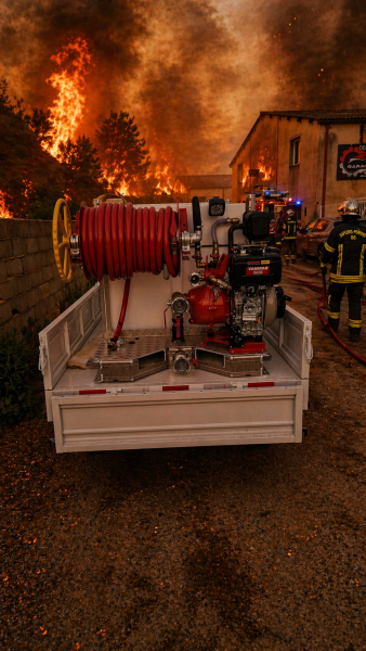 Un véhicule compact, une efficacité maximale : le CITY TRUCK équipé incendie change les règles du jeu  ? Argument : rapidité, simplicité d’utilisation, intervention immédiate