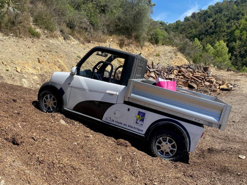 Utilitaire électrique tous terrains homologué 
