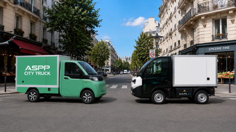 Le CITY TRUCK ASPP présenté à l’AMIF Paris : une solution plus agile et plus compacte pour les centres-villes