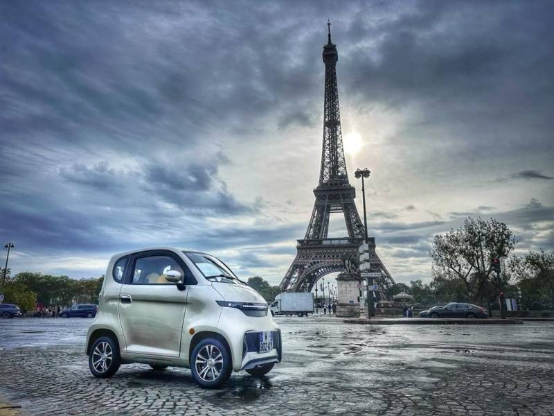 Li-bellule by ASPP voiture électrique sans permis pas chère 