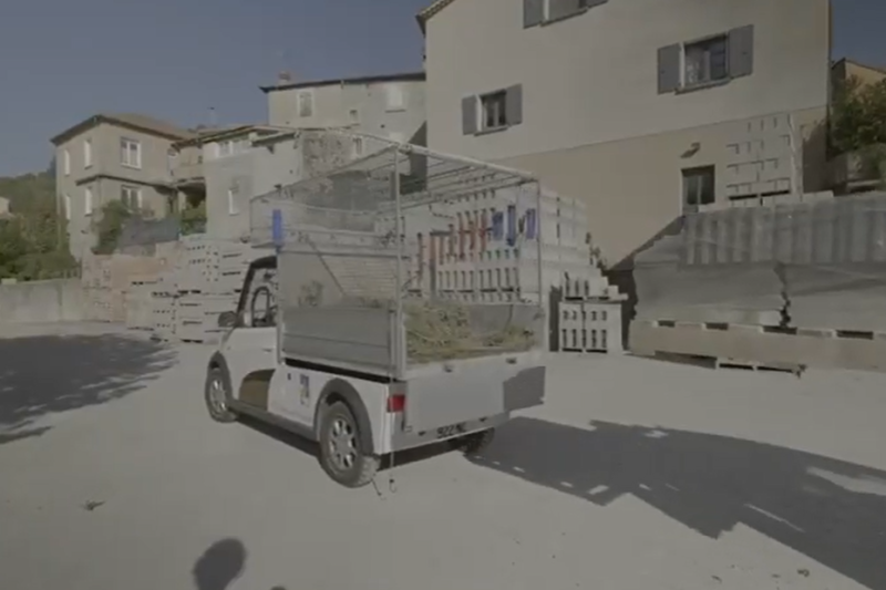 Mini camion à benne électrique avec ou sans permis 